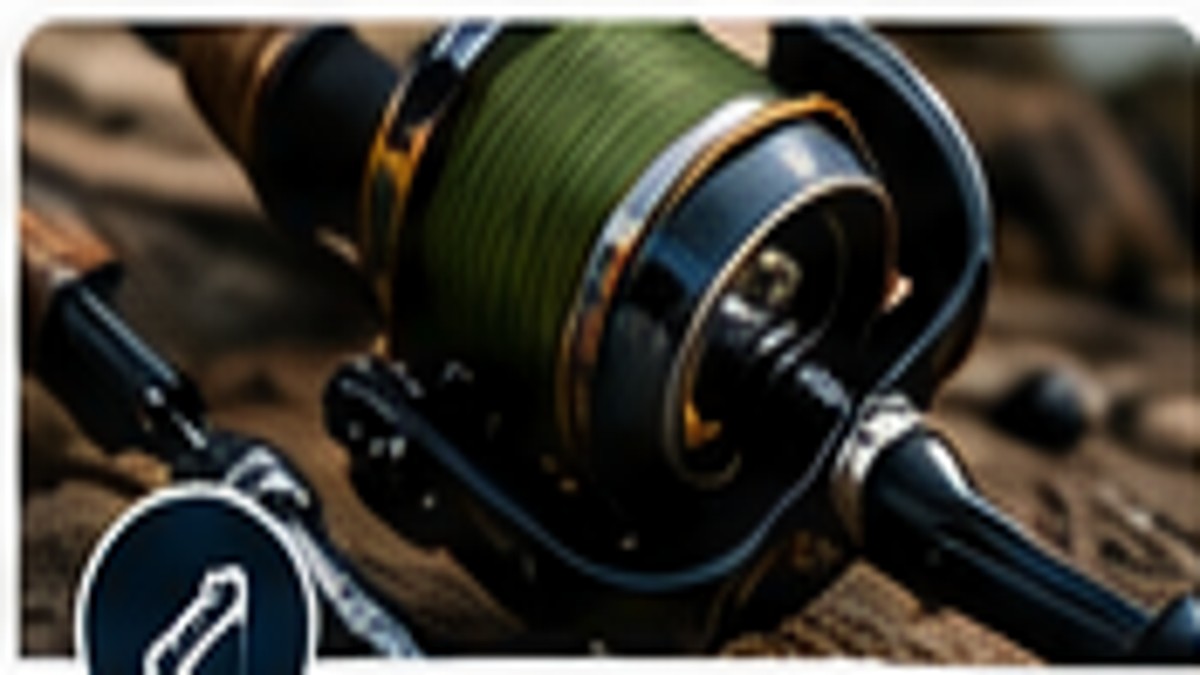 Gear ratio fishing reel guide image